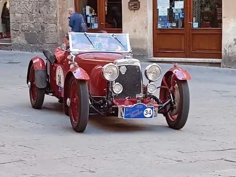 MG K3 (1934) spotted in Siena, Italy