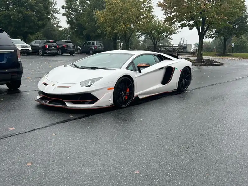 Lamborghini Aventador spotted in At-Bashi