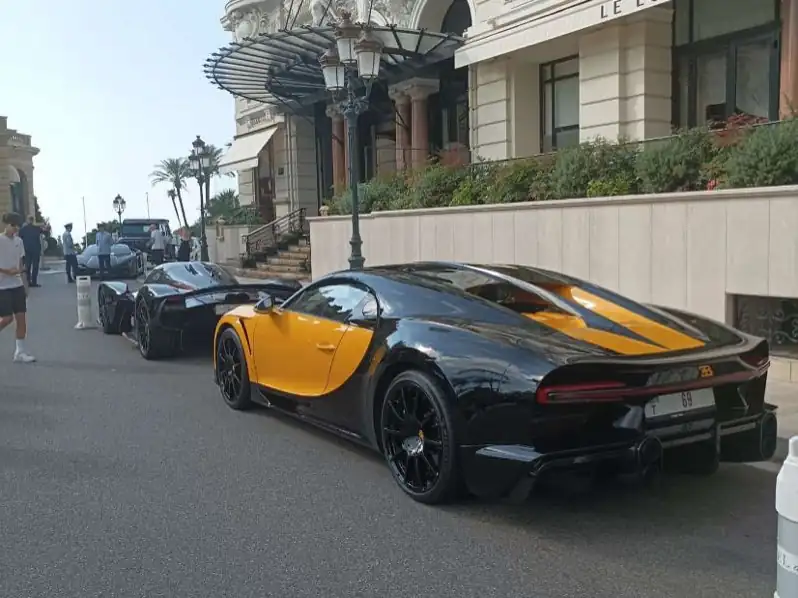Bugatti Chiron spotted in Chambéry