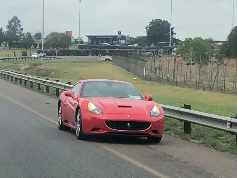 Ferrari California spotted in Pretoria