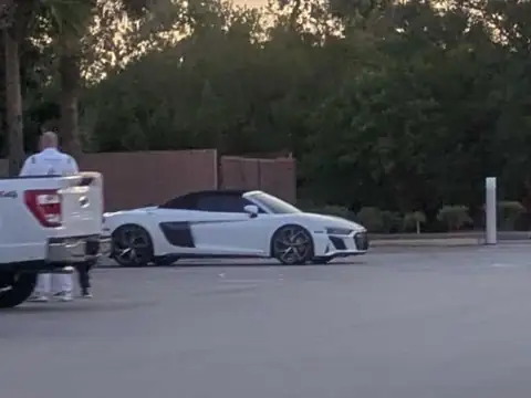 Audi R8 Spyder (2021) spotted in Melbourne, United States