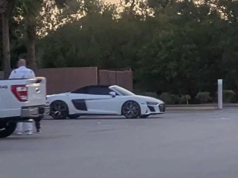Audi R8 Spyder (2021) spotted in Melbourne, United States