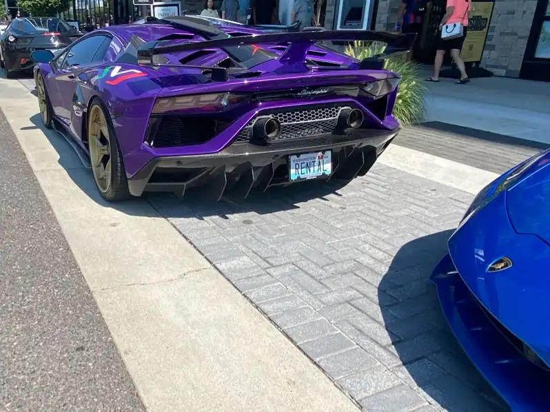Lamborghini Aventador SVJ spotted in Vancouver