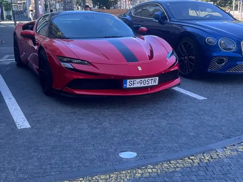 Ferrari SF90 Stradale (2020) spotted in Bratislava, Slovakia