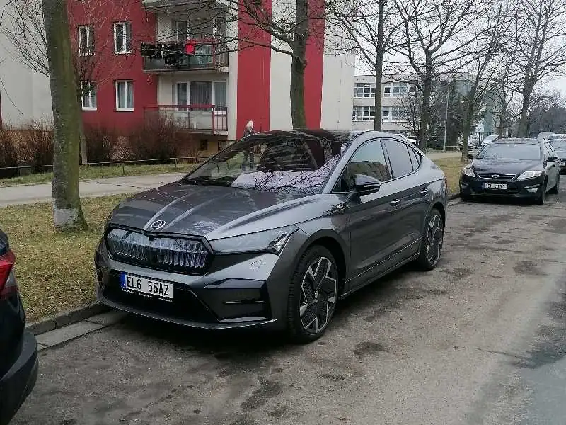 Škoda Enyaq Coupe (2022) spotted in Brno, Czechia