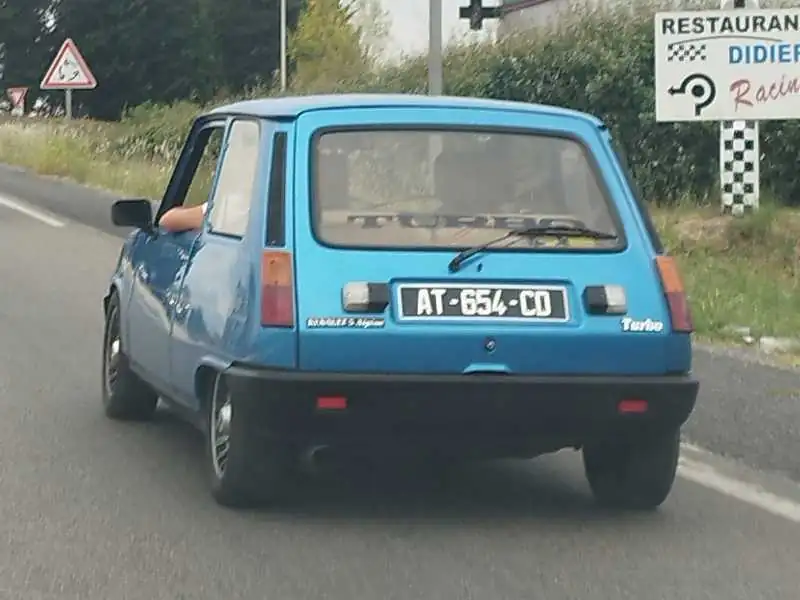 Renault 5 Turbo (1980) spotted in Alès, France
