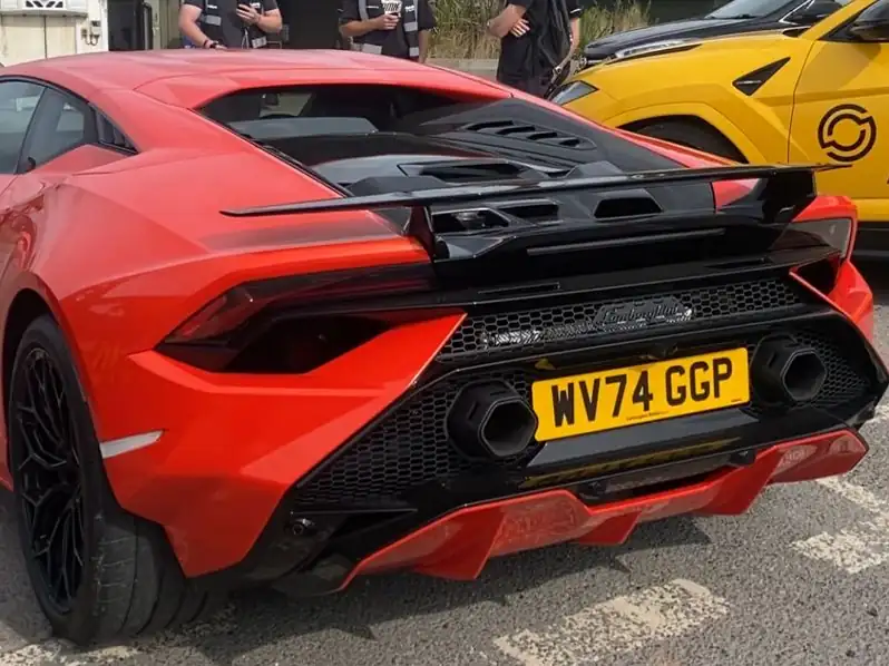 Lamborghini Huracán spotted in Exeter