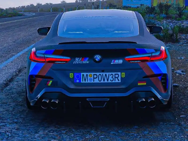 BMW M8 Competition (2020) spotted in Glasgow, United Kingdom