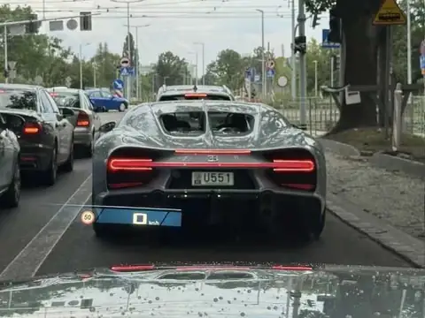 Bugatti Chiron (2025) spotted in Wrocław, Poland