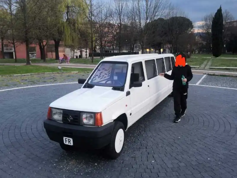 Fiat Panda Limousine (1990) spotted in Ceccano, Italy