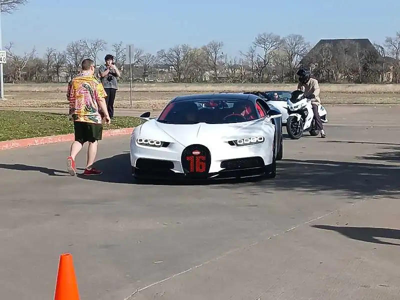 Bugatti Chiron (2021) spotted in Dallas, United States