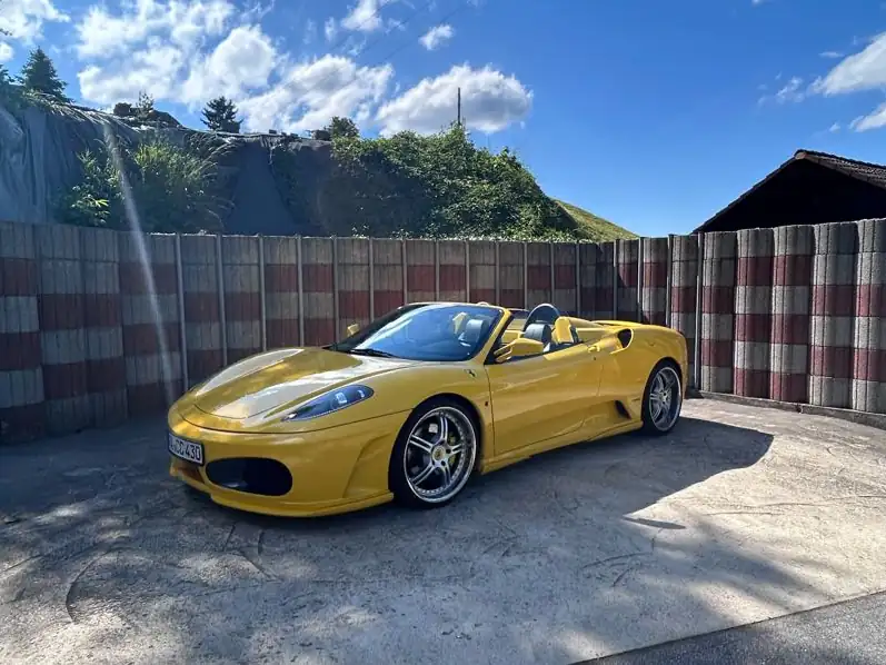 Ferrari F430 Spider spotted in Schwandorf in Bayern
