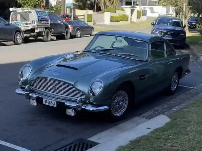 Aston Martin DB5 (1963) spotted in Central Coast, Australia