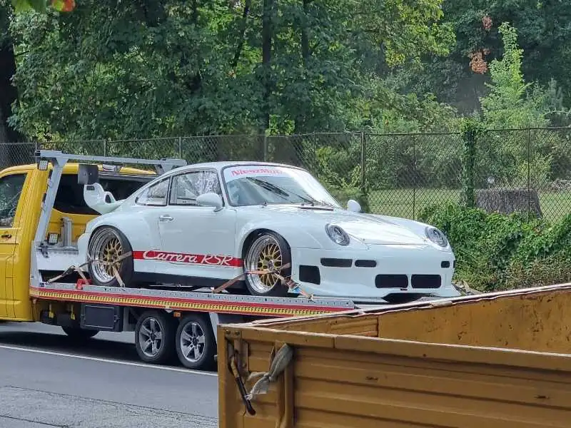 Porsche 911 Carrera RSR (1995) spotted in Budapest, Hungary