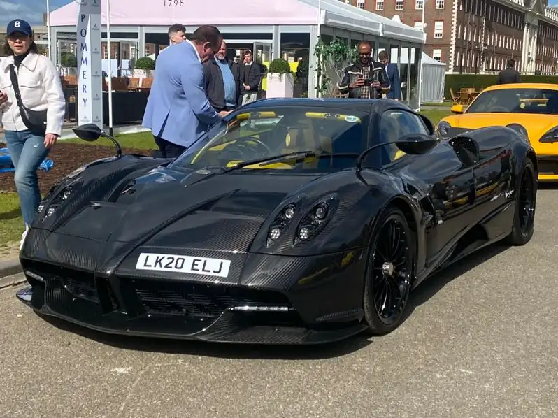 Pagani Huayra spotted in London