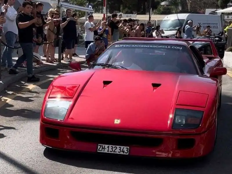 Ferrari F40 spotted in Santander