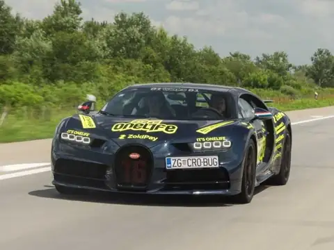 Bugatti Chiron spotted in Cetinje