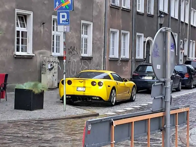 Chevrolet Corvette (2009) spotted in Gdańsk, Poland