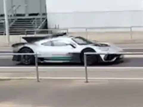 Mercedes-Benz Project One spotted in Nürburg
