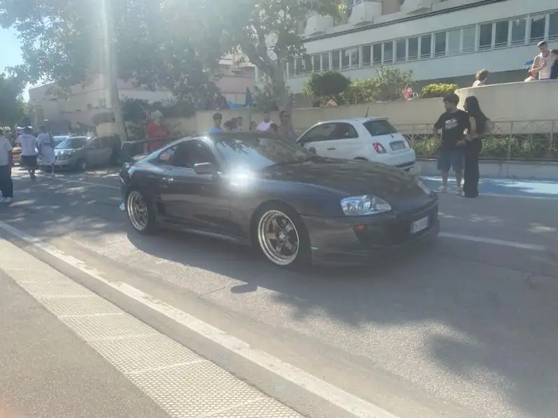 Toyota Supra spotted in Rimini