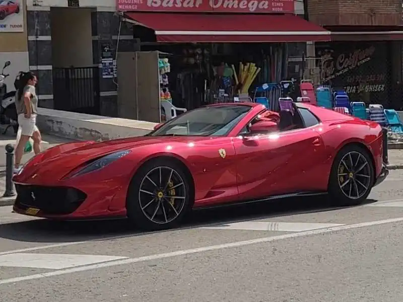 Ferrari 812 GTS spotted in Roses