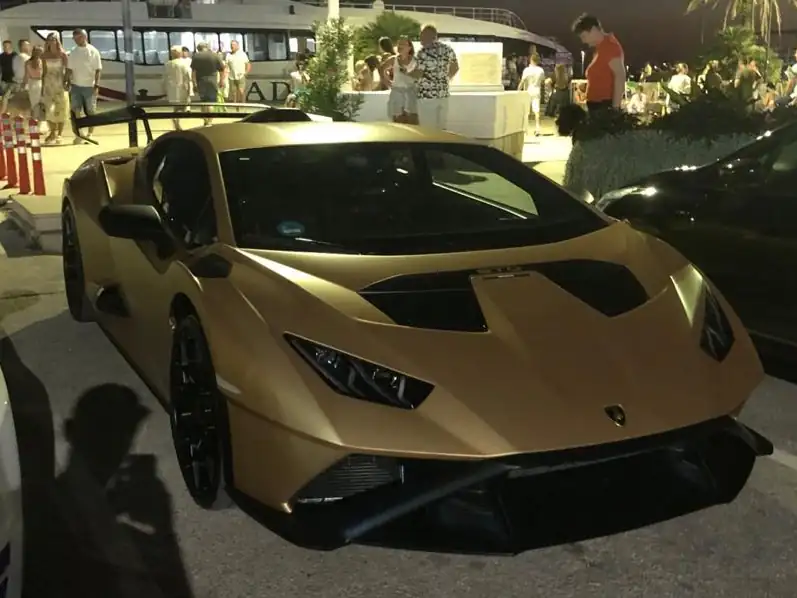Lamborghini Huracán Performante (2017) spotted in Novalja, Croatia