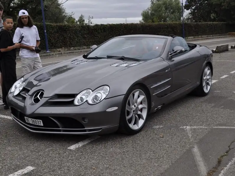Mercedes-Benz SLR McLaren (2007) spotted in Dijon, France