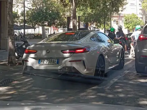 BMW 8 Series (2019) spotted in Barcelona, Spain