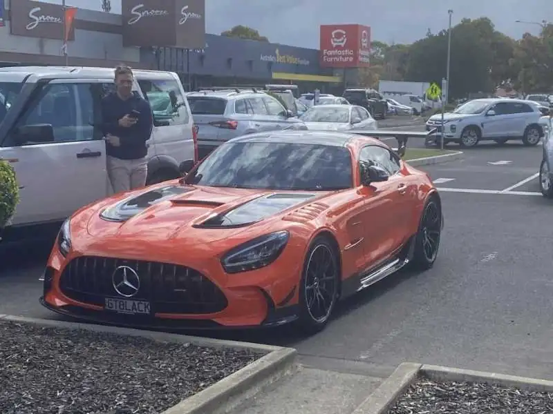 Mercedes-Benz AMG GT Black Series spotted in Adelaide
