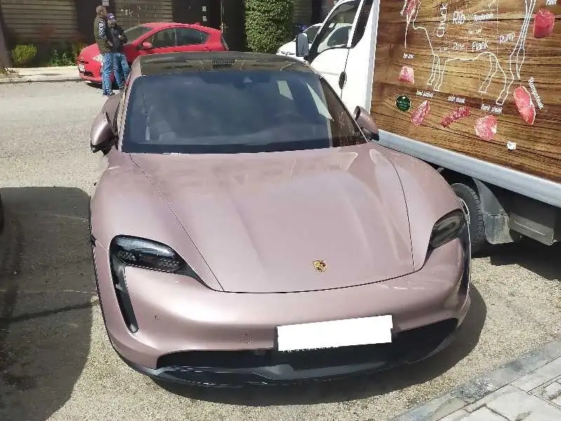 Porsche Taycan (2020) spotted in Coral Harbour, Canada