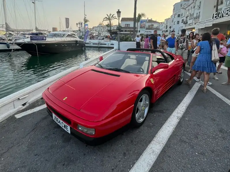 Ferrari F348 Spider (1994) spotted in Marbella, Spain