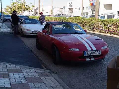 Mazda MX-5 Miata (1990) spotted in Málaga, Spain