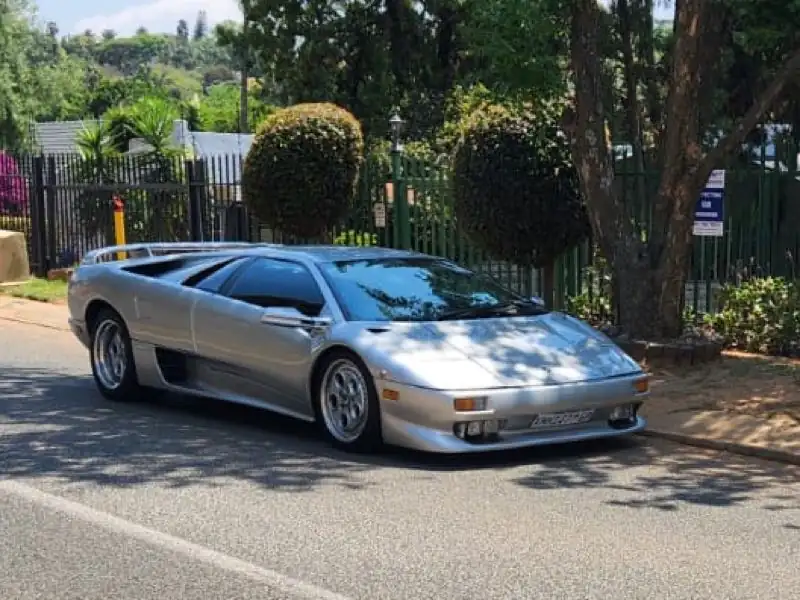 Lamborghini Diablo spotted in Johannesburg
