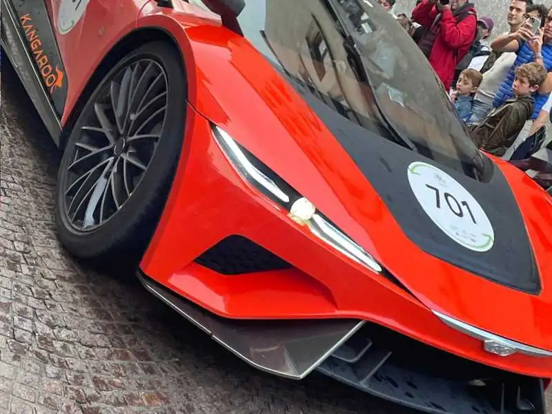 De Tomaso P72 (2020) spotted in Turin, Italy