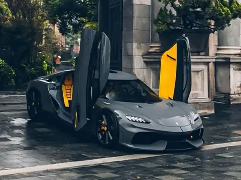Koenigsegg Jesko (2024) spotted in Tartu, Estonia