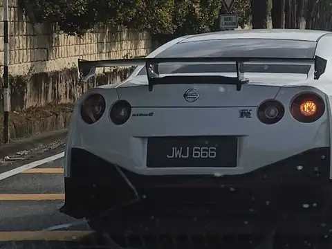 Nissan GT-R (2022) spotted in Pelentong, Malaysia