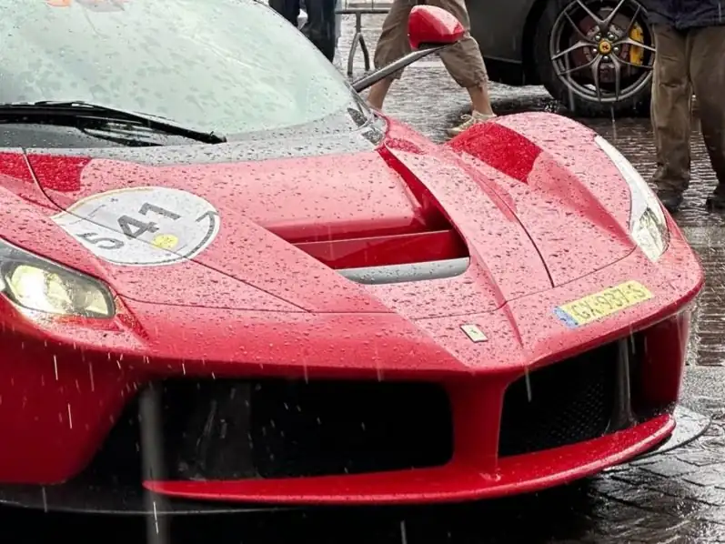 Ferrari LaFerrari (2015) spotted in Brescia, Italy