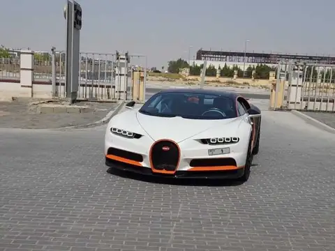 Bugatti Chiron (2017) spotted in Jebel Ali, United Arab Emirates