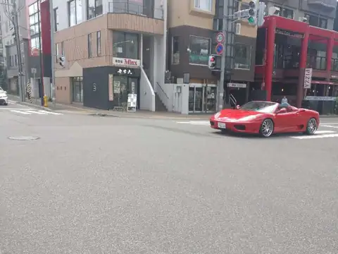 Ferrari F360 Spider (2000) spotted in Sapporo, Japan