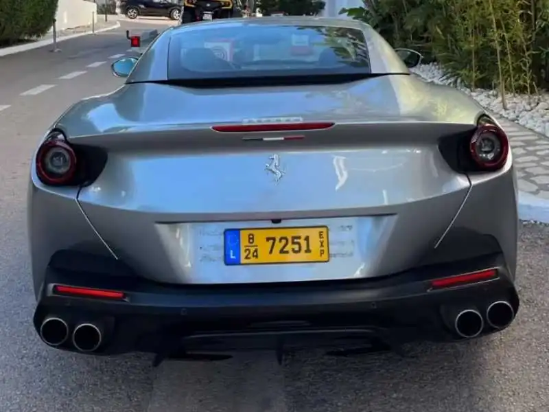 Ferrari Portofino (2022) spotted in Bou Attouche, Tunisia