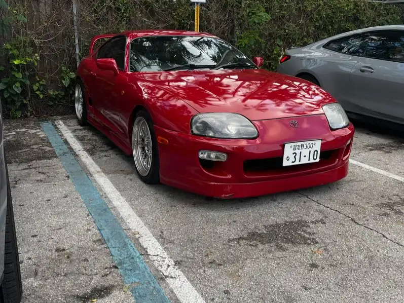 Toyota Supra spotted in Key West