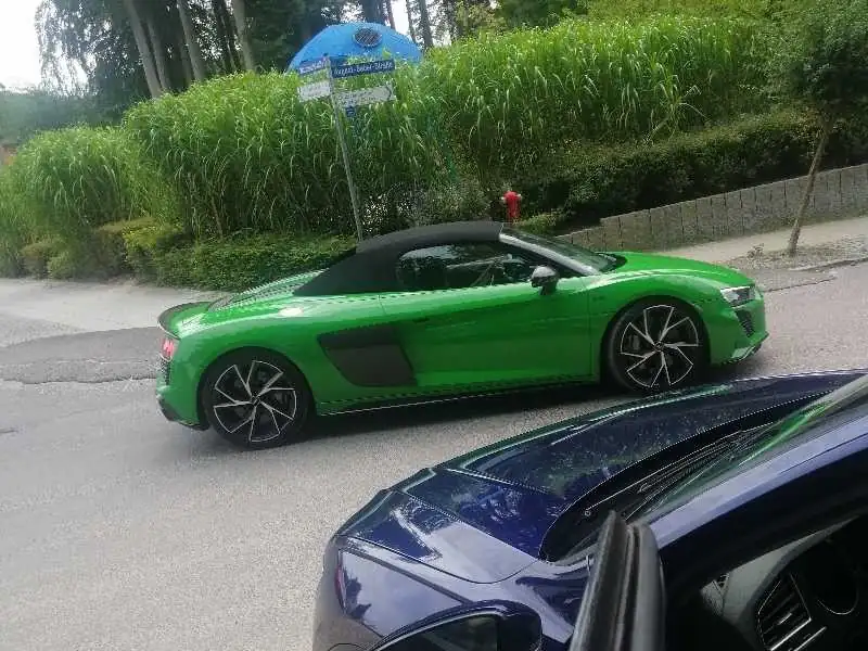 Audi R8 Spyder (2019) spotted in Emden, Germany