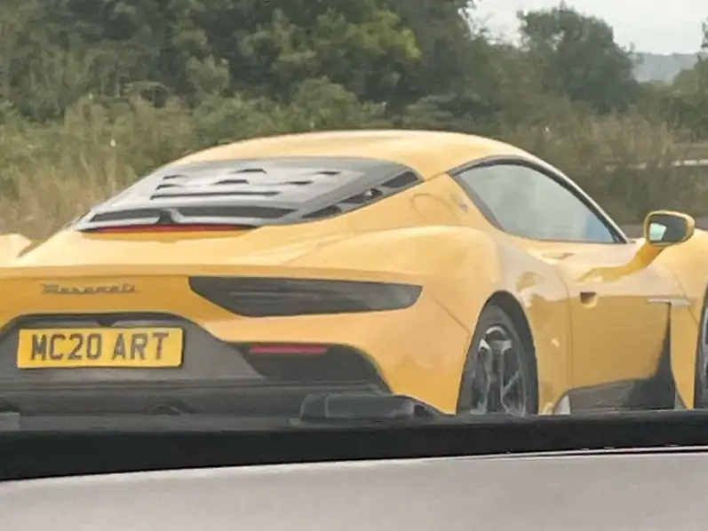 Maserati MC20 spotted in Weston-super-Mare