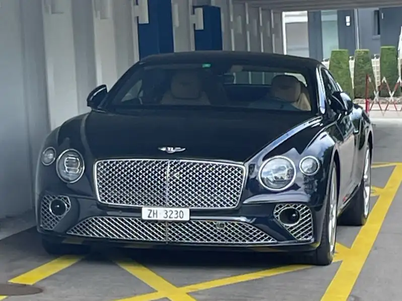 Bentley Continental GT (2022) spotted in Zürich, Switzerland