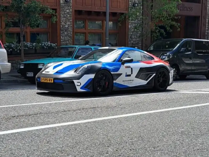 Porsche 991 GT3 spotted in Encamp