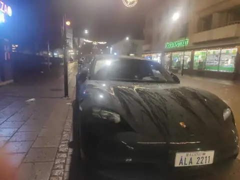 Porsche Taycan spotted in Mariehamn