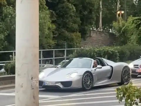 Porsche 918 Spyder (2025) spotted in Bonn, Germany