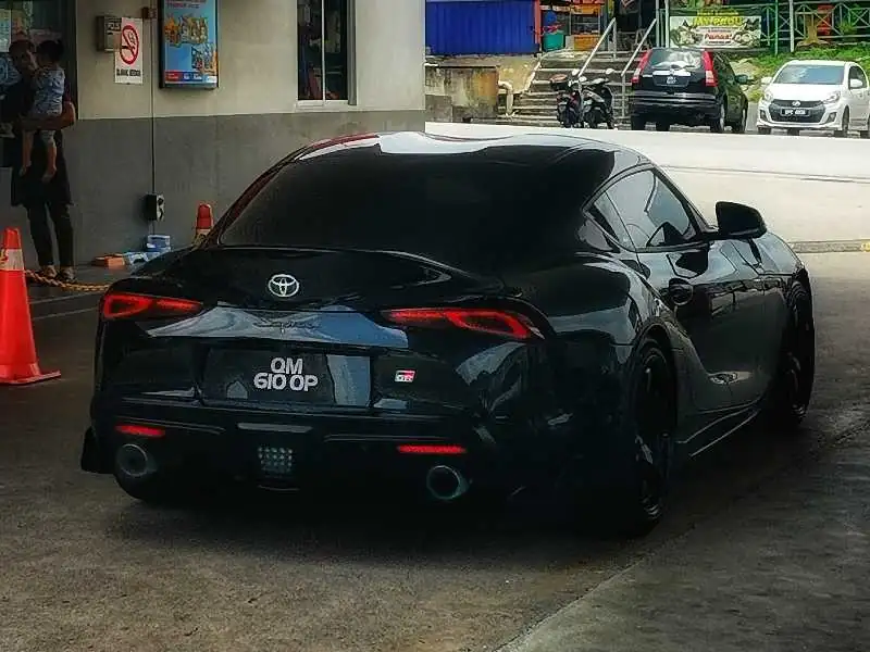 Toyota Supra (2020) spotted in Selangor, Malaysia