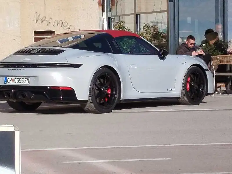 Porsche 911 GTS (2022) spotted in Ohrid, North Macedonia
