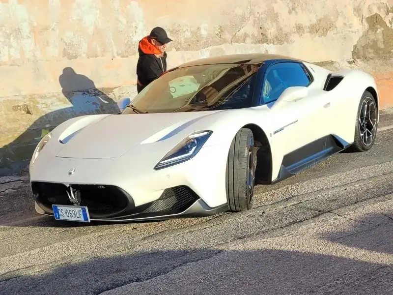 Maserati MC20 spotted in Aprilia